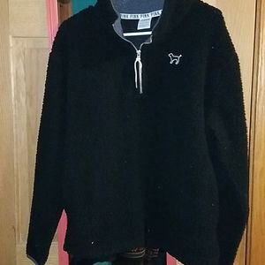 Womens Victoria Secret Pink Quarter Zip